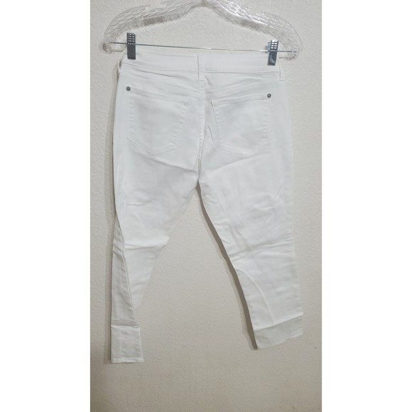 Cremieux Womens Size 6 White Jeans - Picture 4 of 5